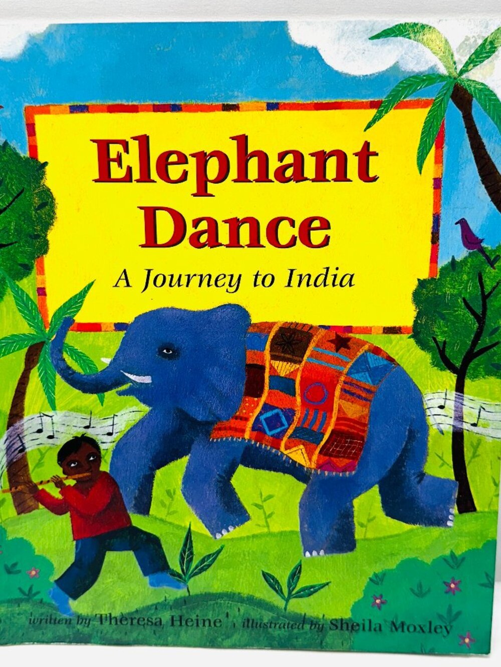 Elephant Dance A Journey to India Paperback by Heine Theresa VERY GOOD